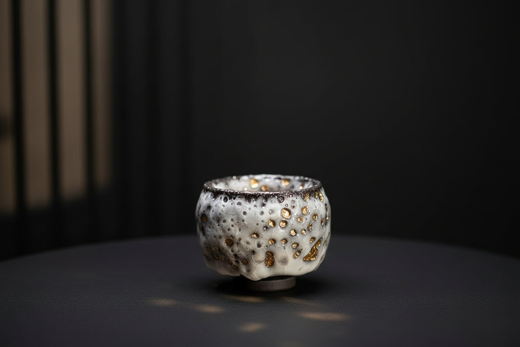 Shino Ceramic Tea Cup
