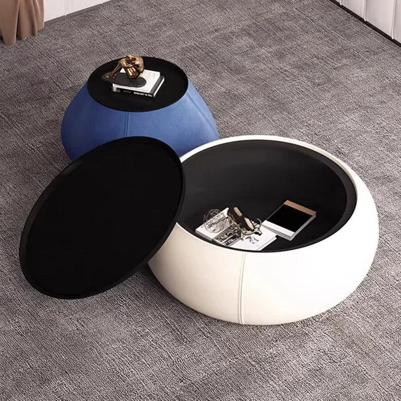 Sculptural Wood Coffee Table