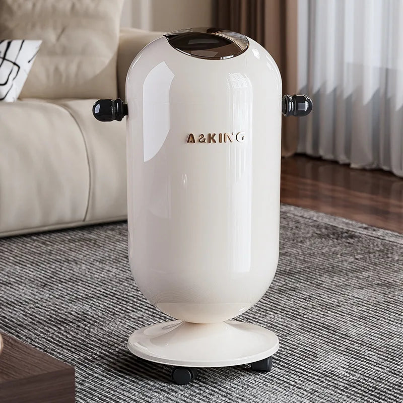 Swing-Lid Waste Bin