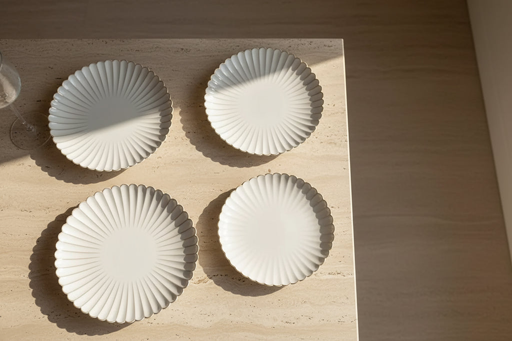 Scalloped Dinner Plate