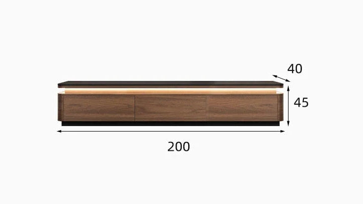 Stone Top Media Console