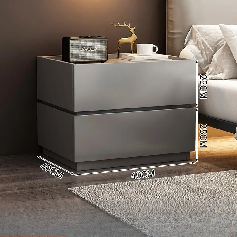 Wood Frame Nightstand