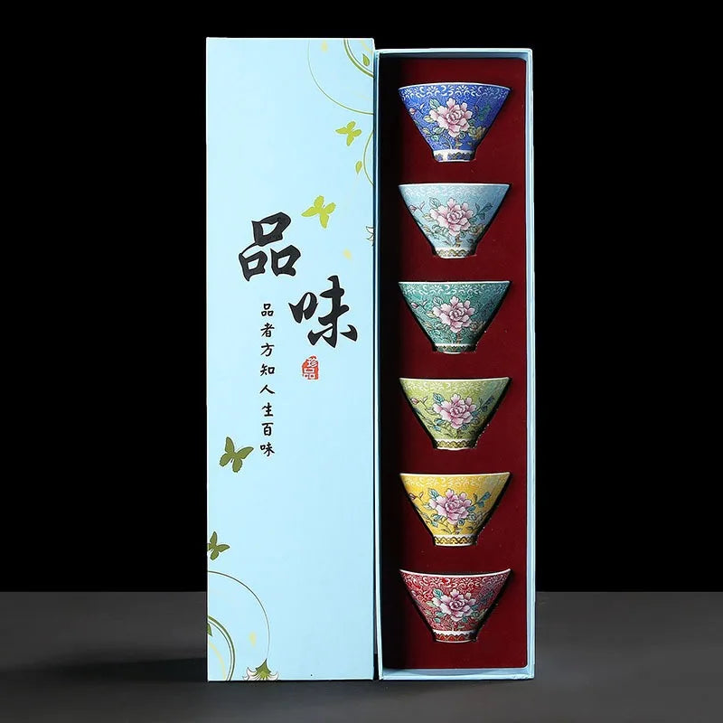 Japanese Blossom Tea Cups