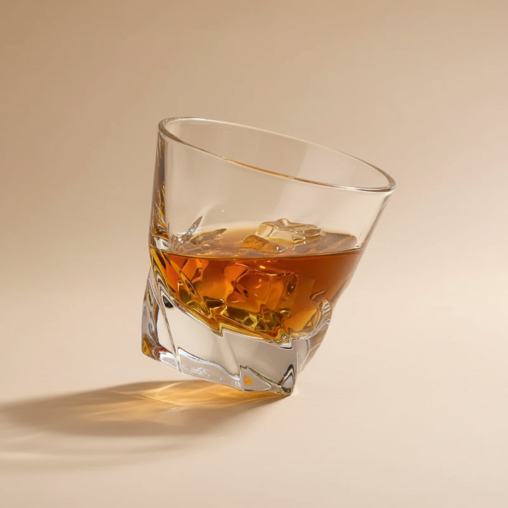 Engraved Crystal Glass Set