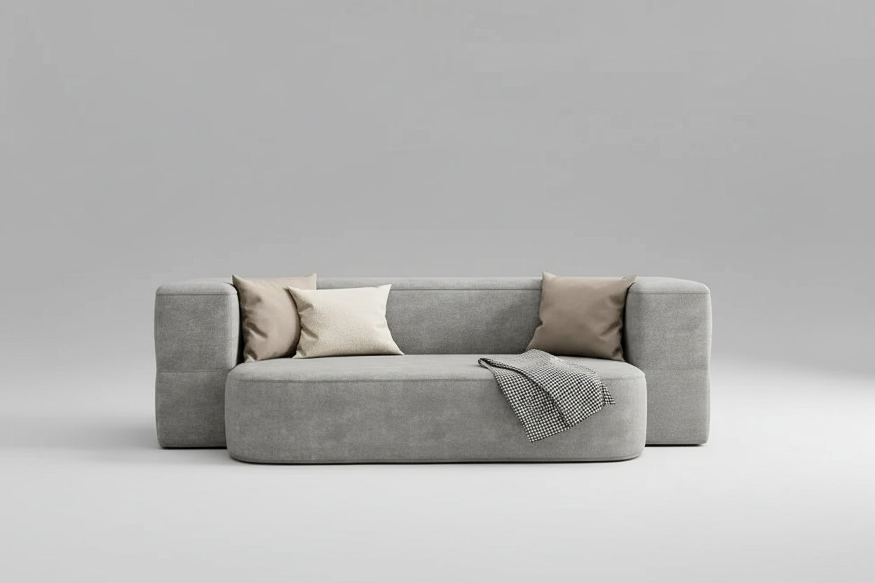 Chenille Floor Sofa Bed