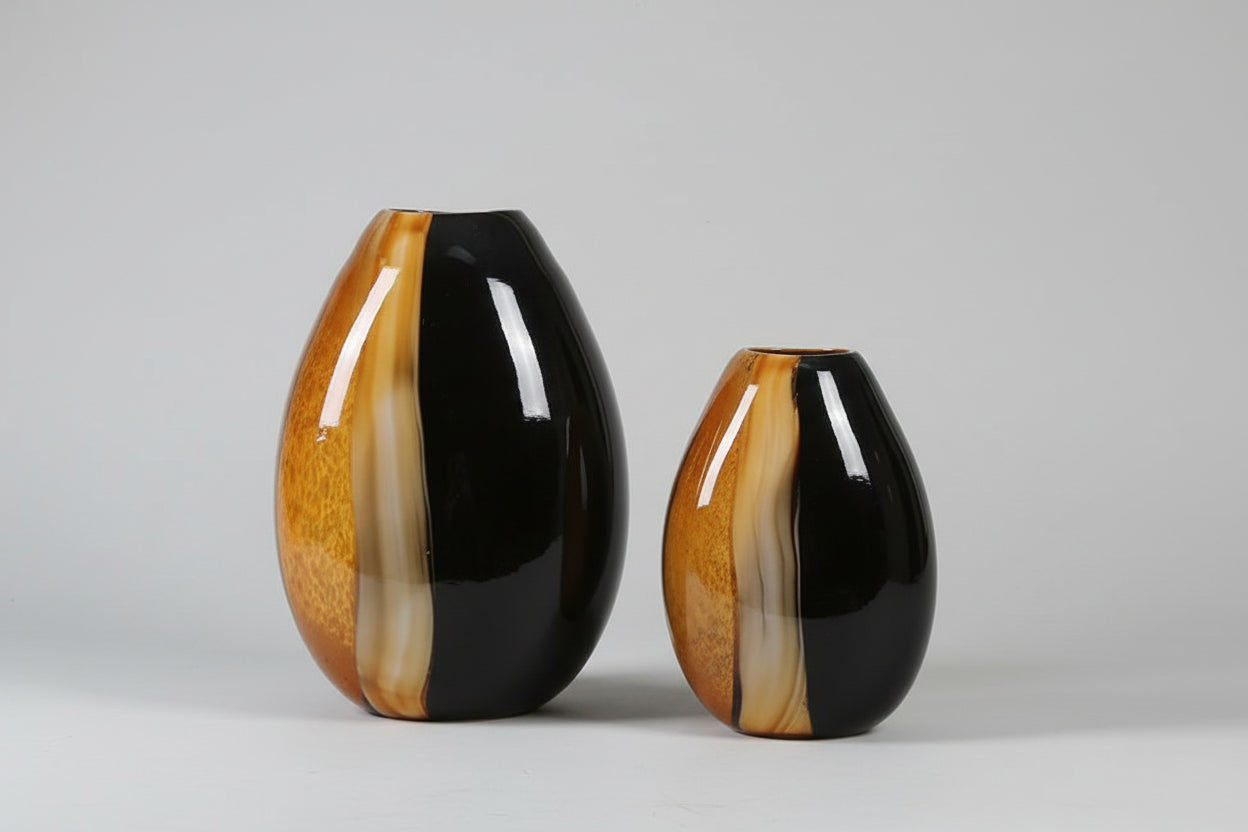Colored Glass Bud Vase