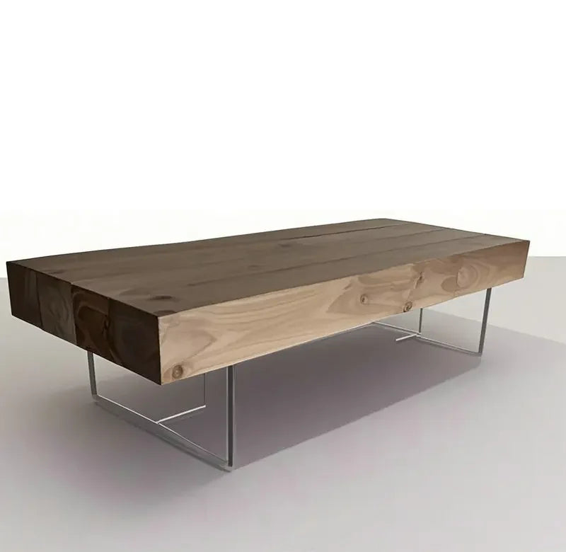 Pine Finish Rectangular Table