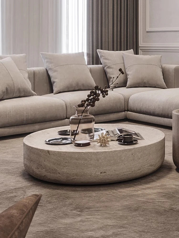 Marble Steel Side Table