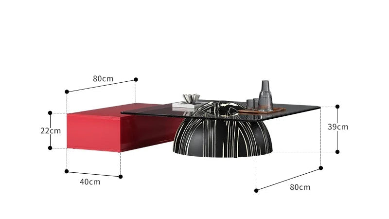 Tempered Glass Coffee Table