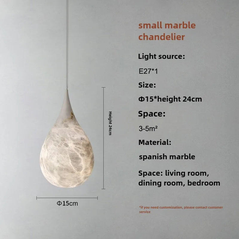Marble Pendant Light