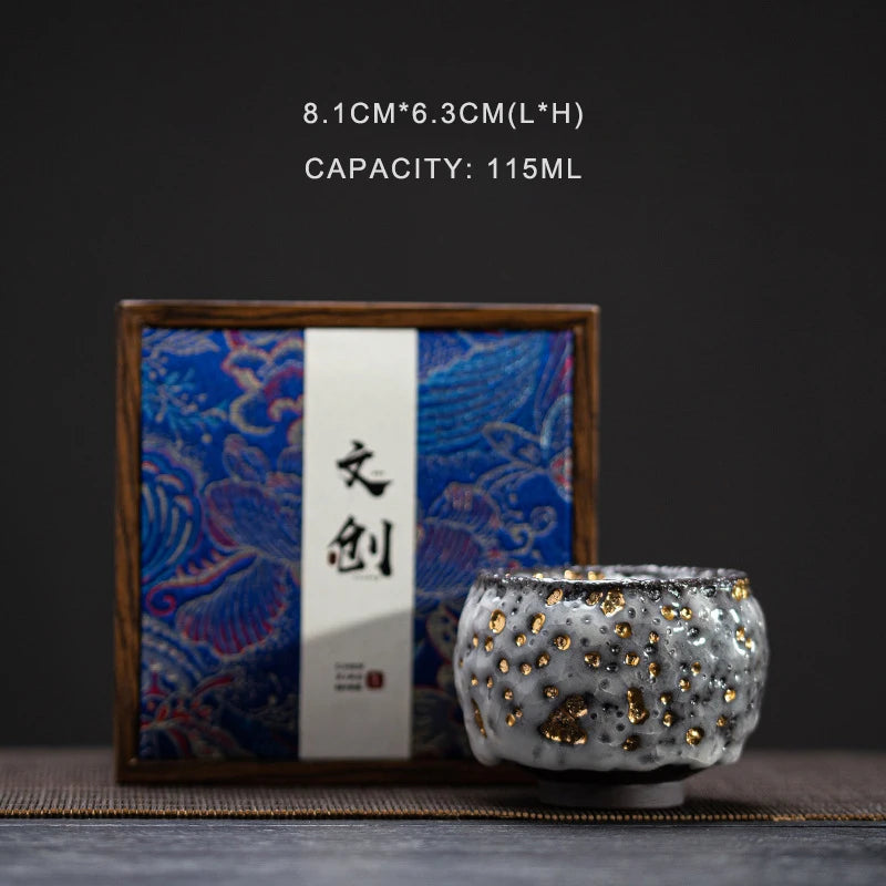 Shino Ceramic Tea Cup