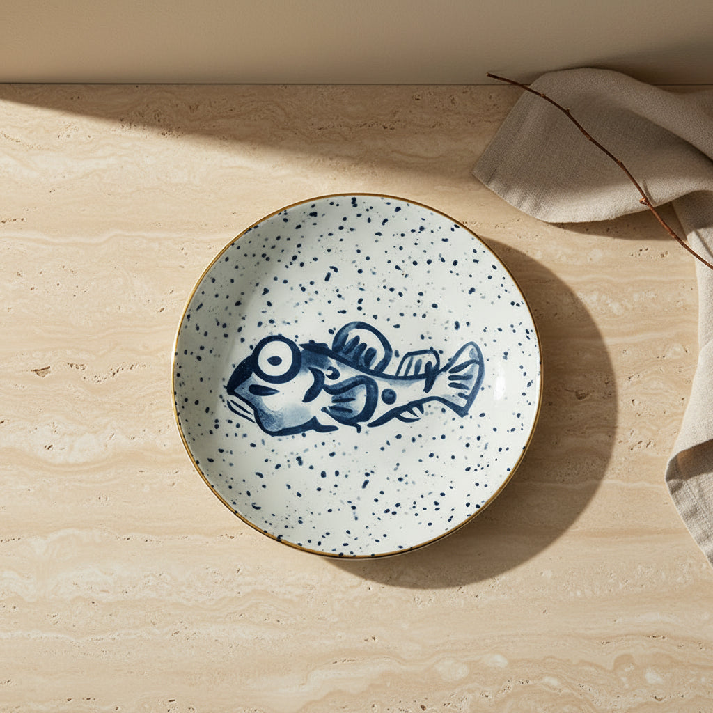 Glazed Porcelain Bowl