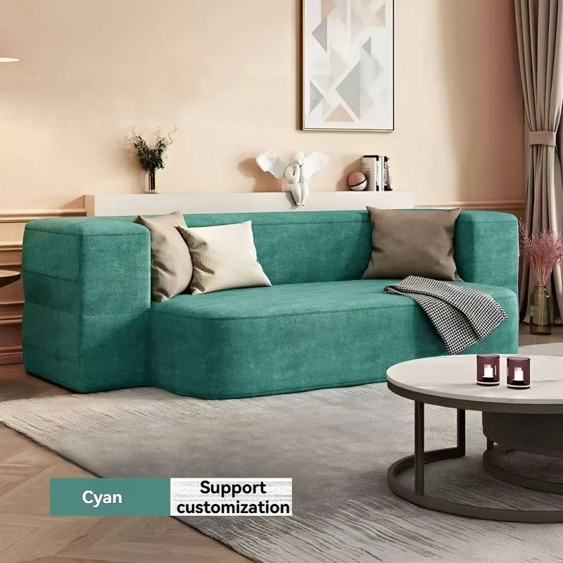 Chenille Floor Sofa Bed