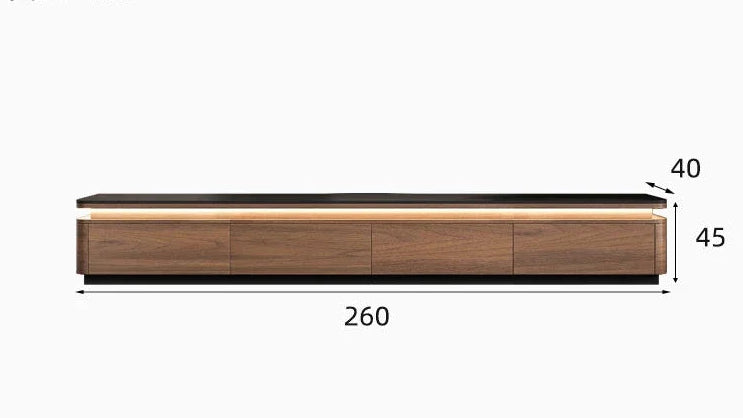 Stone Top Media Console