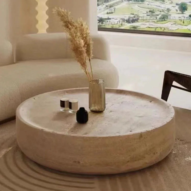 Marble Steel Side Table