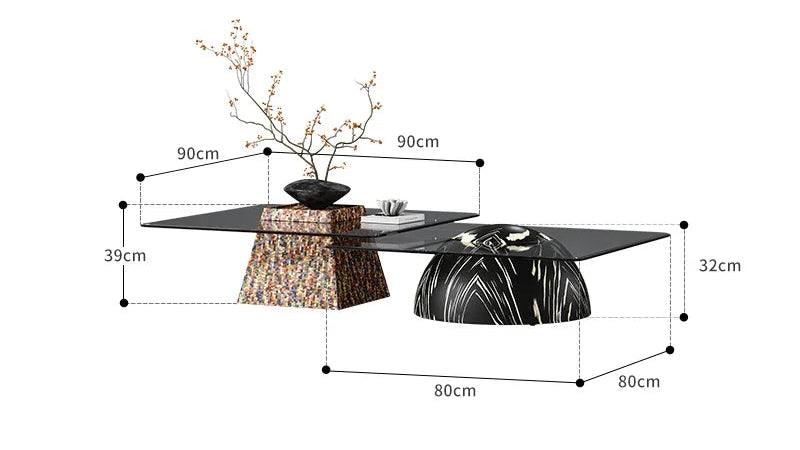 Tempered Glass Coffee Table