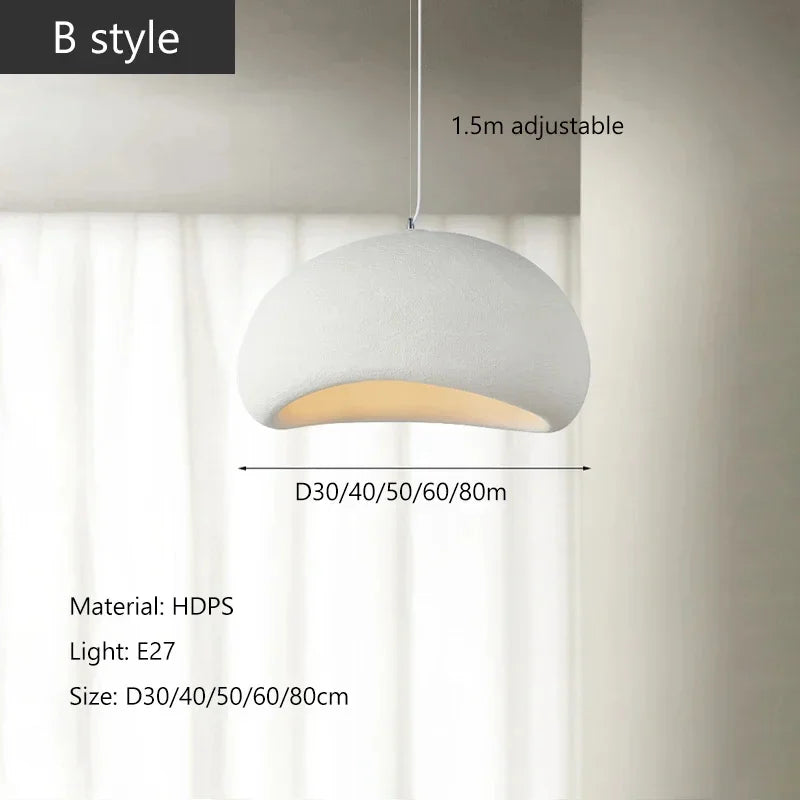 Sculpted Organic Pendant Light