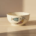 Glazed Porcelain Serving Bowl