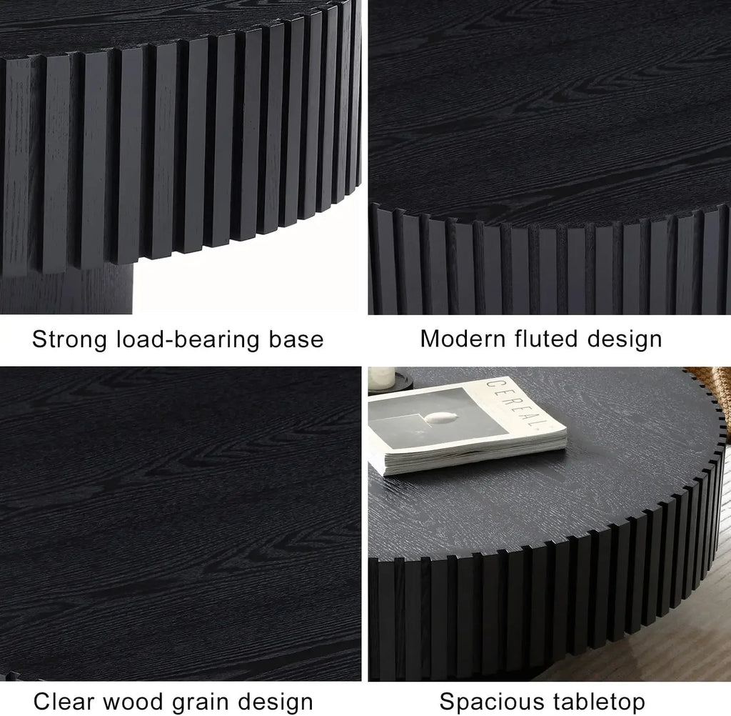 Solid Wood Round Table