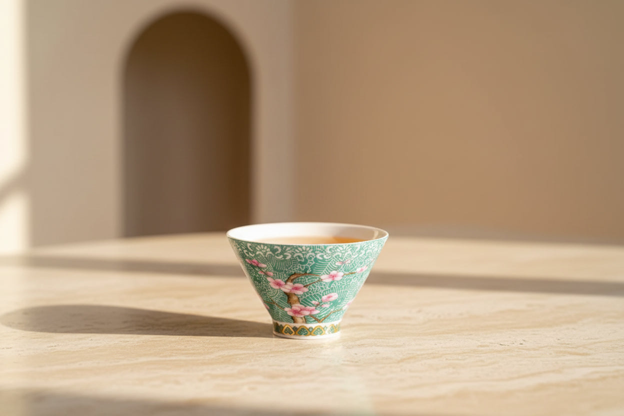 Japanese Blossom Tea Cups