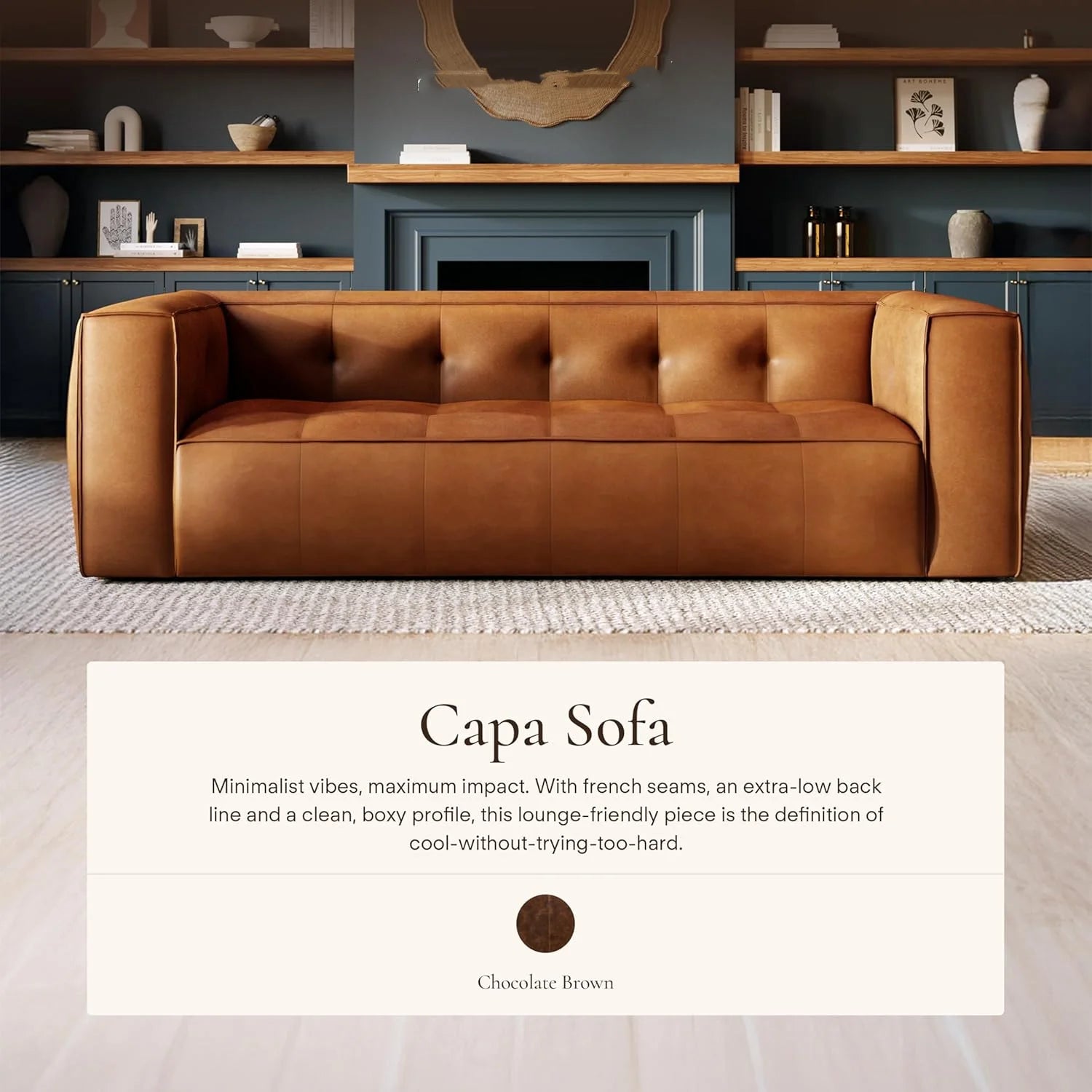 Genuine Leather Sofa
