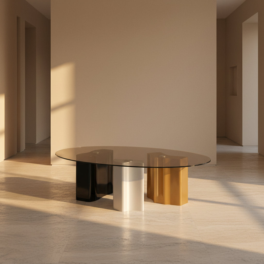 Tempered Glass Coffee Table