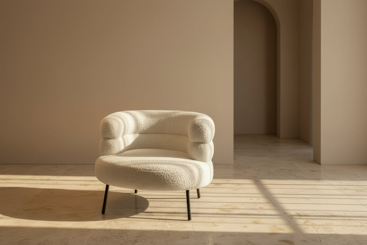 Plush Lounge Chair