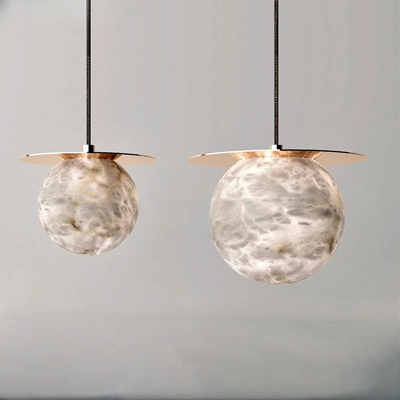 Spherical Brass Pendant