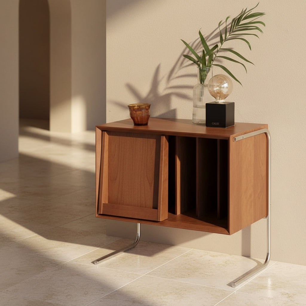 Panel Wood Nightstand