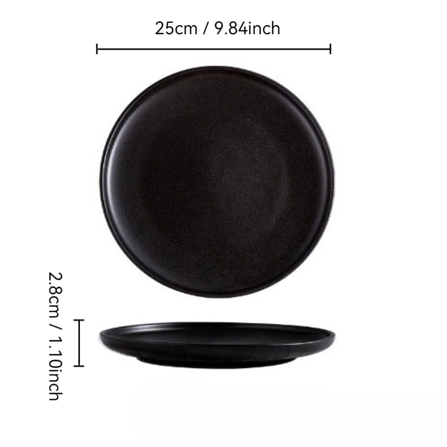 Noir Dinner Plates