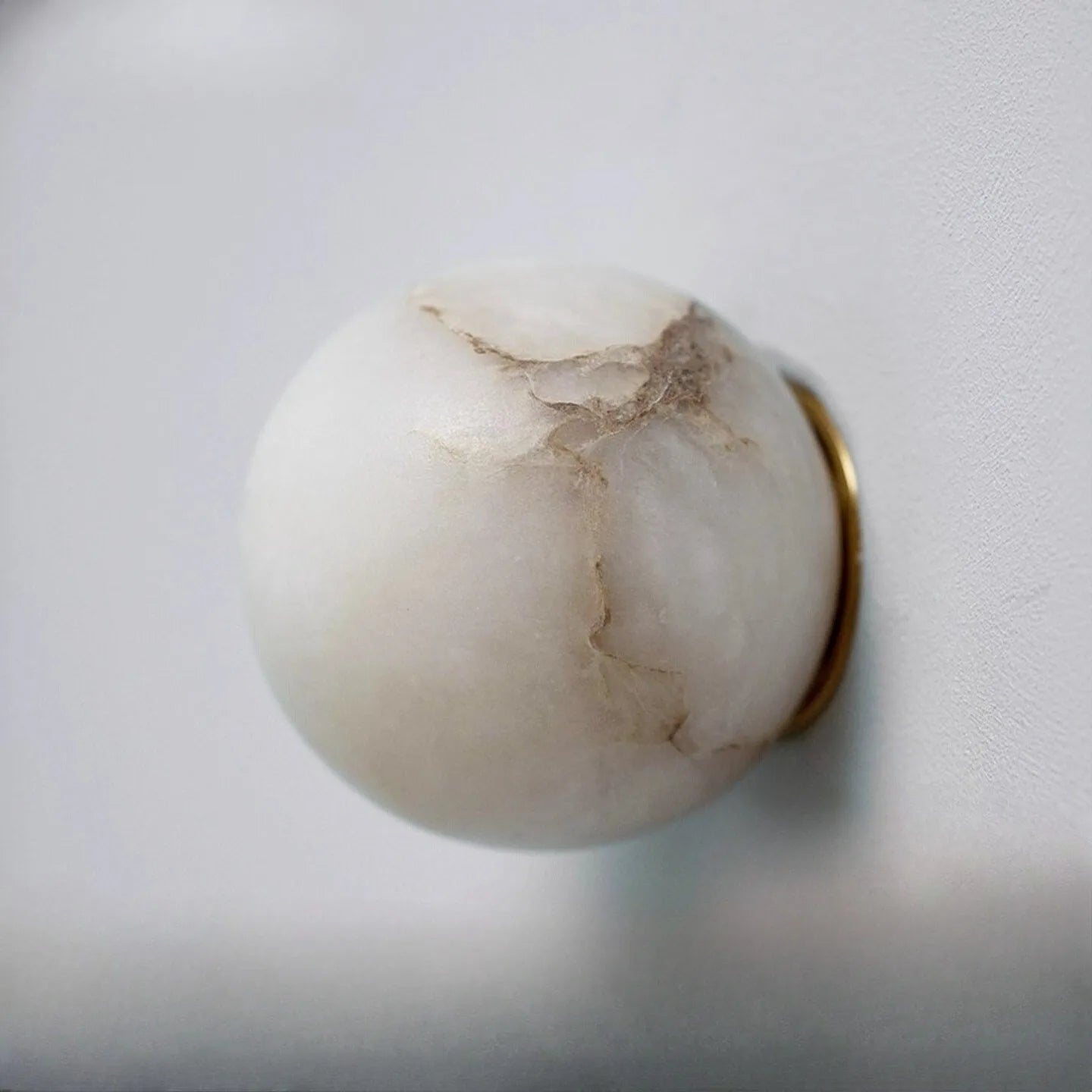 Marble Ball Copper Wall Sconce