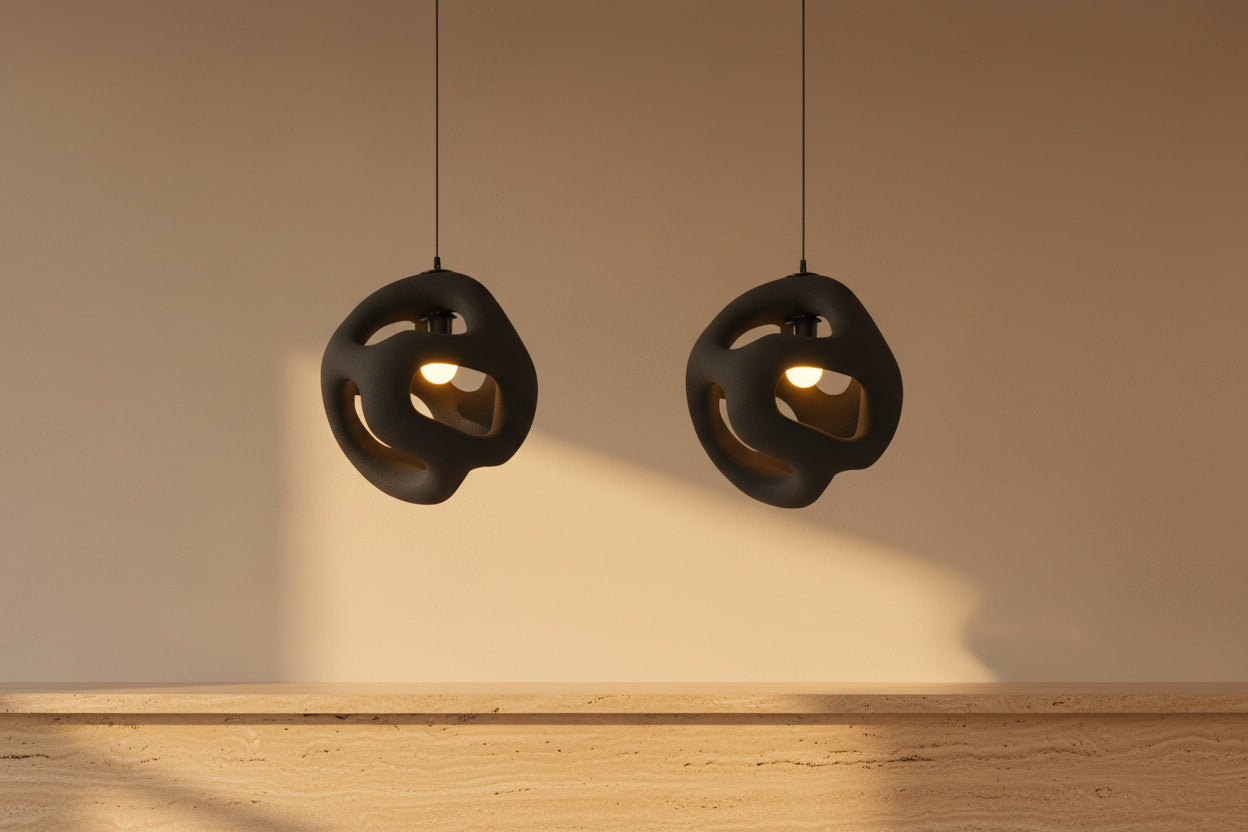 Resin Cord Pendant Light