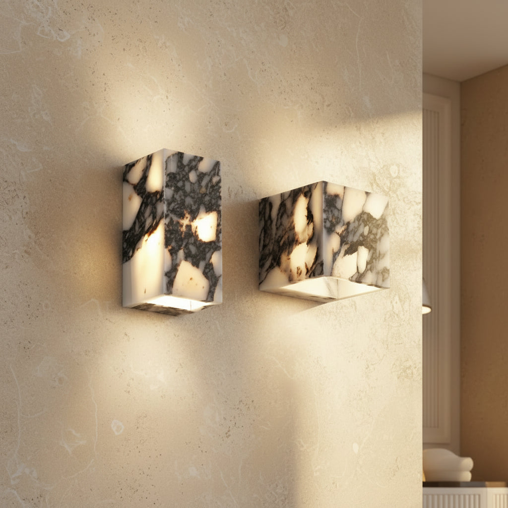 Natural Marble Sconce