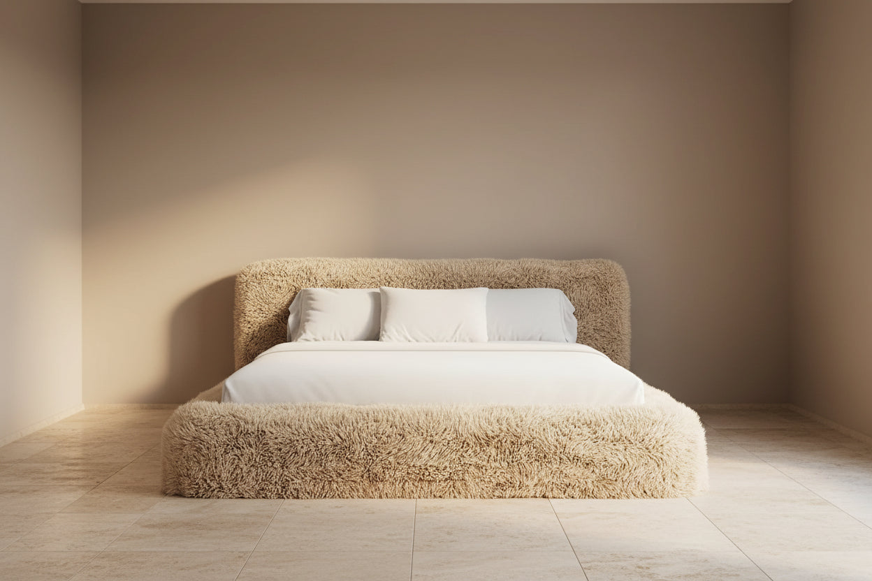Faux Fur Sofa Bed Frame