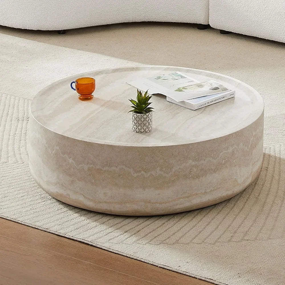 Round Drum Centre Table