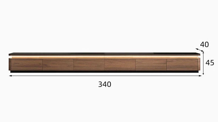 Stone Top Media Console