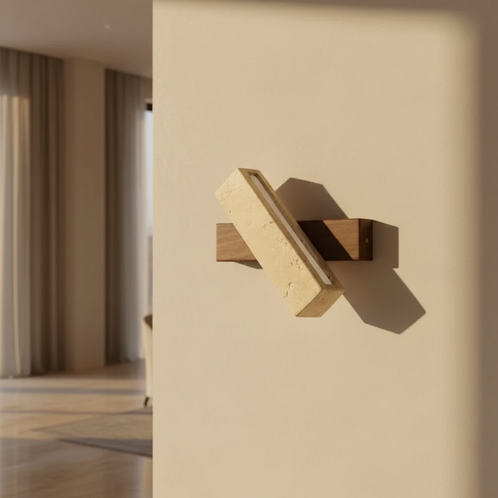 Dimmable Stone Sconce