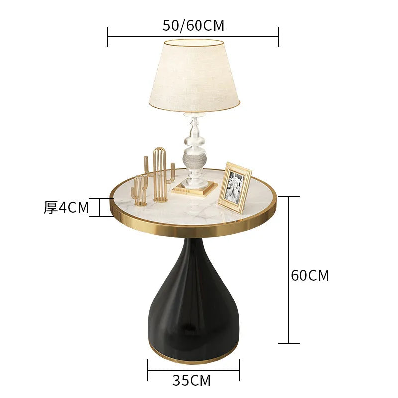 Organizer Industrial Coffee Table Metal Designer Aesthetic Unique Space Saving Side Table Clear Modern Meubles Salon Furniture