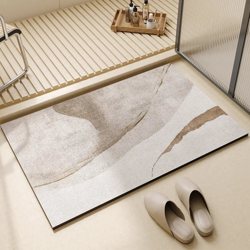 Absorbent Suede Bath Mat