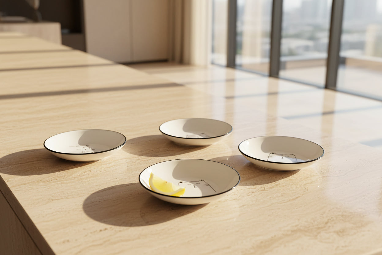 Porcelain Condiment Dish