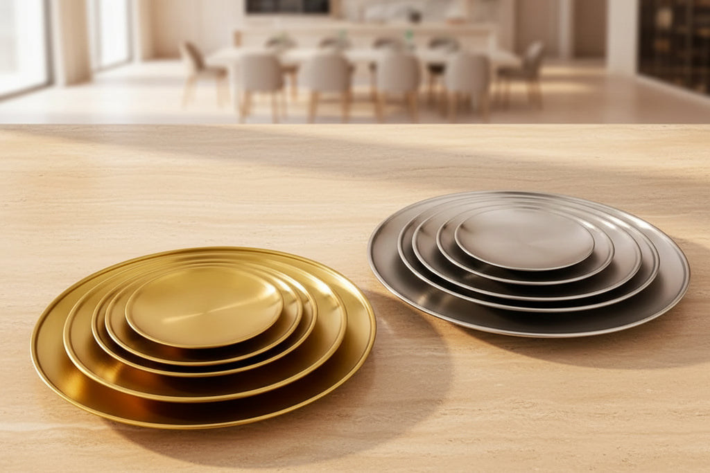 Mirrored Accent Tray
