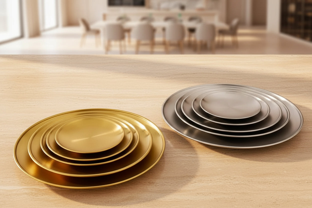 Mirrored Accent Tray