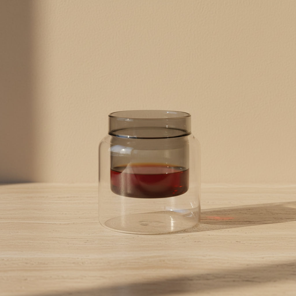 Double-Wall Glass Espresso Cup