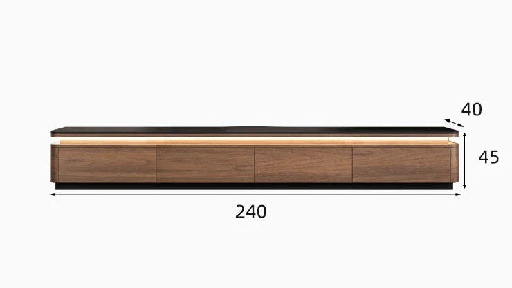 Stone Top Media Console