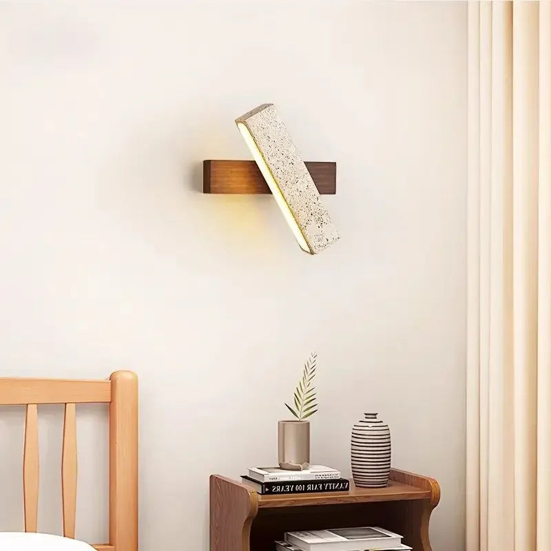 Dimmable Stone Sconce