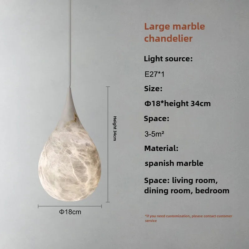Marble Pendant Light