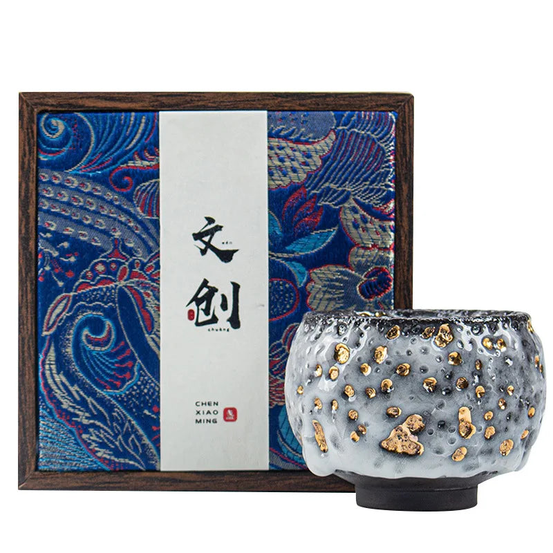 Shino Ceramic Tea Cup