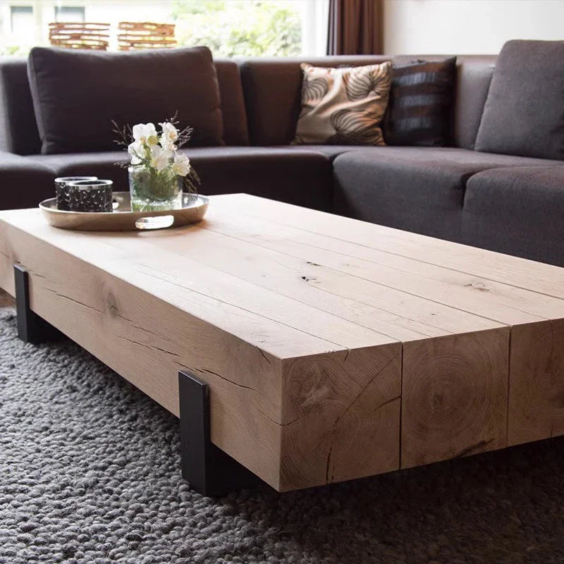 Pine Finish Rectangular Table