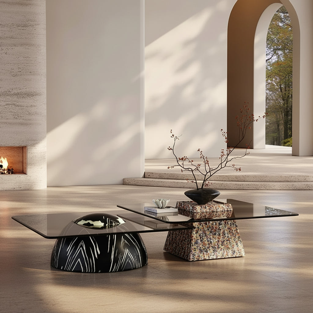 Tempered Glass Coffee Table