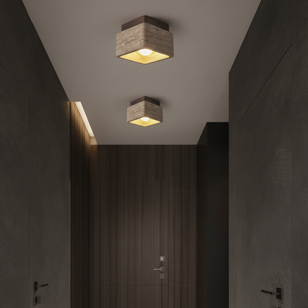 Stone Flush Mount